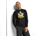 Boo Nana heavyweight long sleeve t-shirt — Black — front