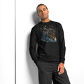 Ghost Ship heavyweight long sleeve t-shirt — Black — front