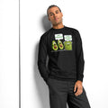 Holy Guacamole heavyweight long sleeve t-shirt — Black — front