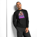 Karen heavyweight long sleeve t-shirt — Black — front