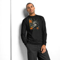 New York Grit heavyweight long sleeve t-shirt — Black — front