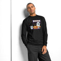 Spooky Cute Halloween heavyweight long sleeve t-shirt — Black — front