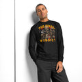 The Final Verdict heavyweight long sleeve t-shirt — Black — front