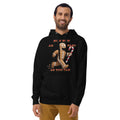 Gingerbread Man Unisex Hoodie — Black — front