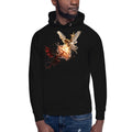 Heaven and Hell Unisex Hoodie — Black — front