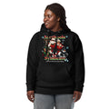 Santa’s Xmas Crew Unisex Hoodie — Black — front