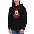 Silent Night Unisex Hoodie — Black — front