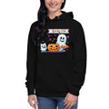 Spooky Cute Halloween Unisex Hoodie — Black — front