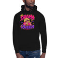 Drama Queen Unisex Hoodie — Black — front
