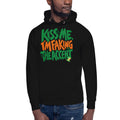Kiss Me Faking Accent Unisex Hoodie — Black — front