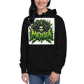 Medusa Graffiti Unisex Hoodie — Black — front