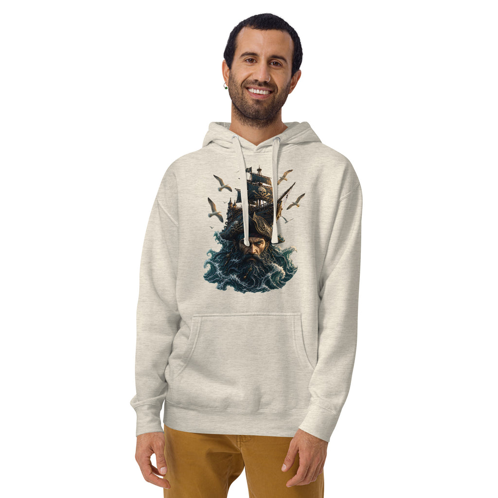 Dead Waters Unisex Hoodie — Oatmeal Heather — front